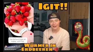 Erdbeeren voller W&uuml;rmer ? Bei falscher Reinigung? Is da was dran?