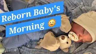 Reborn Baby's Morning 🌞 Baby Bear wakes up fussy and needs a bottle  #rebornroleplay