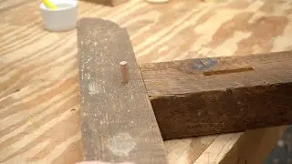 Drawbore Mortise and Tenon