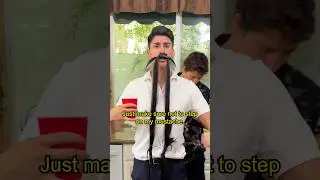 When she&rsquo;s into mustaches&hellip; 🥸😳😂 #shorts #funny #comedy #party #dating #fashion #youtubeshorts