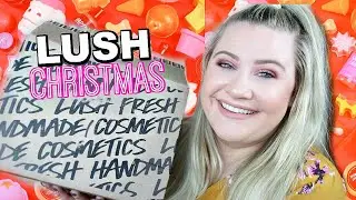 LUSH CHRISTMAS 2019 HAUL! - NEW PRODUCTS!