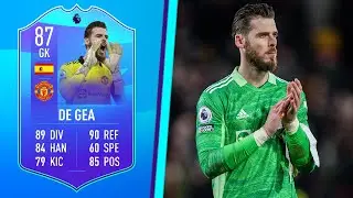 ЛУЧШИЙ ПРЕМ ГК? 🧤 87 POTM De Gea Обзор игрока FIFA 22