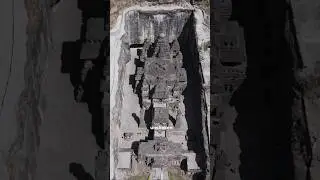 The largest monolithic structure in the world, carved from a single rock! 🤯#indiahiddengems