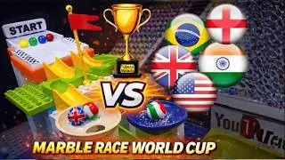 🇺🇸 Marble World Cup! 16 Nations, 7 Funnels and Only One Champion! 🔥