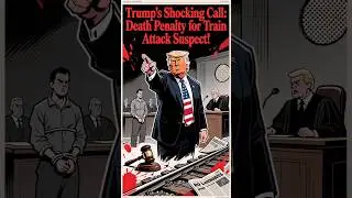 Trump&rsquo;s Shocking Call: Death Penalty for Train Attack Suspect! #breakingnews #shortsnews
