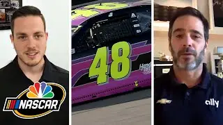 Jimmie Johnson, Alex Bowman discuss transition of No. 48 with Mike Tirico | Motorsports on NBC