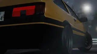 The Last Lap | Cinematic Blender Car Animation | Trueno AE86