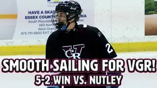 Verona Glen Ridge 5 Nutley 2 | HS Hockey | VGR Begins Year 2-0!