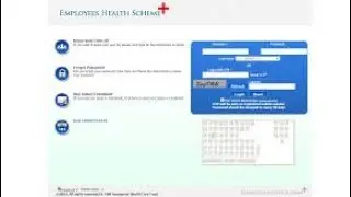 EHS Employment Health Scheme Registration and Create Password
