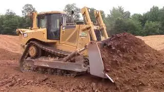 CAT D8T going to WORK in Pennsylvania! with 4k drone footage.