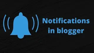 How to create web push notification for blogger Tamil