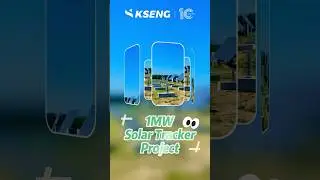 Kseng Solar Delivers Custom 1MW KST-1P Solar Tracker Project in #Italy!#Solartracker #Solarpower