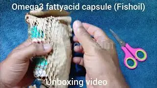 best omega 3 fatty acid capsule unboxing video (fishoil) odourless