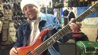 Bass tips  two hand tapping