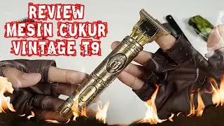 Review Mesin Cukur VINTAGE T9 || Trimmer Propesional✂️