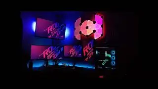 ASUS Aura Sync + NanoLeaf + Phillips Hue = INSANE