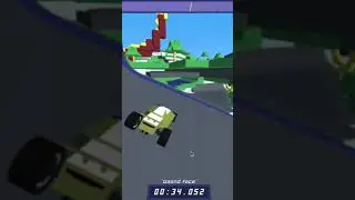 Luck on steroids rn #racinggames #polytrack #trickshots