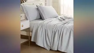 LUXSHEETS Bedding Bed Sheet Set 4 Piece Luxury Soft Breathable 100% Microfiber review
