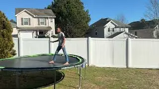 my first video call me front flip king how to do front flip