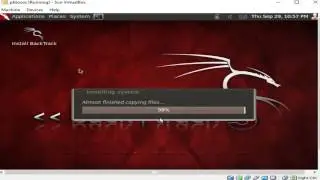 How to install backtrack  linux using VirtualBox