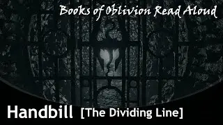 Handbill [The Dividing Line] (Books of Oblivion Read Aloud)
