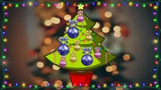 4-Minute Christmas Tree Timer with Music | Classroom Countdown Timer
