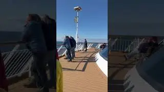 Open deck on colorline cruise 🚢