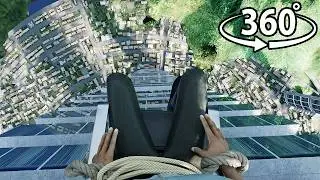 FALLING FROM BUILDING in 360&deg; | VR / 4K