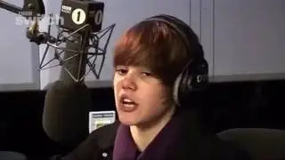 Justin Bieber on BBC Radio 1 - Performing 