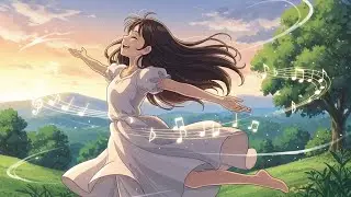 A Sweet Day in Town | From Choosing Outfits to a Soft Bike Ride | Ghibli Animation