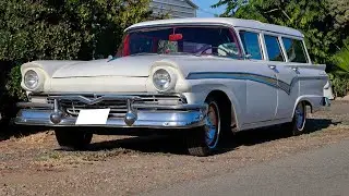 1957 Ford Country Sedan Wagon Walk-around Video