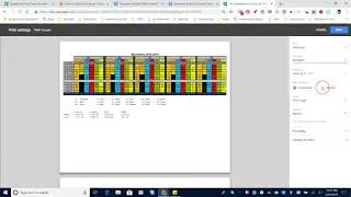 Print Google Sheets (Current Sheet, Workbook, Selected Cells) using Fit to Page and Show Gridlines