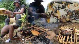 COOKING 6 MILES FROM MAIN LAND GRILL FISH AND BREAD GREATEST CONCH FIND EVER