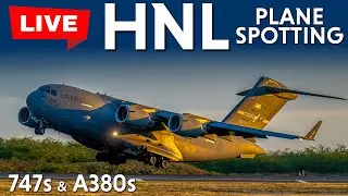 Up Close Departures at HNL/PHNL Honolulu Hawaii - Live Planespotting 11-25-25