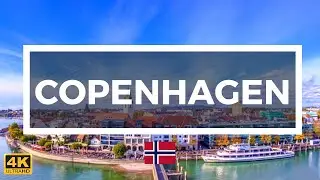 Copenhagen, Denmark 4K Drone Footage (Travel Drone)