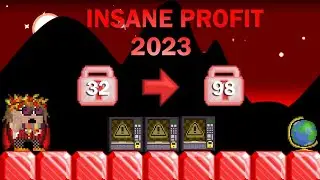 Как быстро разбогатеть в Growtopia 2023! | Лучшая прибыль в Growtopia 2023