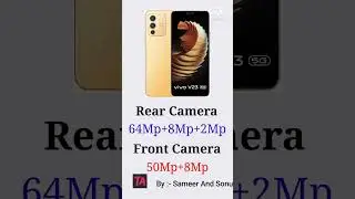 Vivo V23 | Upcoming Smartphone | Budget Phone Under 29,990 | #vivoV23 | #Vivo | #shorts