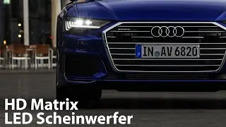 Audi A6 (C8): HD Matrix-LED-Scheinwerfer Test [4K] - Autophorie