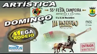 DOMINGO/MANHÃ /ARTÍSTICA- 55ª FESTA CAMPEIRA DE GUAÍBA - 13 A 16/NOV 2025 - GUAÍBA-RS