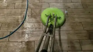 Textured Woodplank Tile Restorative deep cleaning  by CLEANSTONE