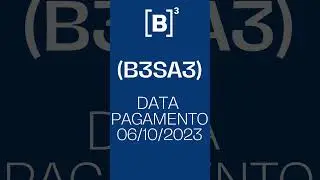 B3SA3 - AN&Uacute;NCIO DE DIVIDENDOS ! CONFIRA ! #b3sa3 #dividendos #bolsadevalores #investimentos