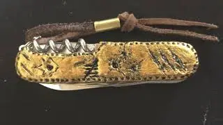 Oh - Mein neues EDC Set aus Messing, EDC-Brass, Victorinox Griffschalen mal anders