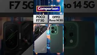 POCO F7 5G vs OPPO Reno 14 &ndash; Camera, Gaming & Battery Tested!