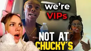 Finnish Girl Reacts to Entitled Teens Teens Think They&rsquo;re Boss, Start Fighting  at Chuck E. Cheese