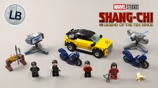 LEGO 76176 - Escape from The Ten Rings - Marvel Super Heroes - Speed Build Review