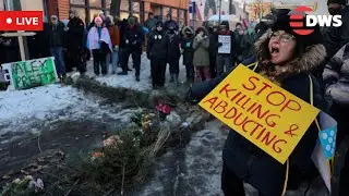 LIVE: Anger in Minneapolis as Community Protests Fatal ICE Shooting of Alex Pretti | DWS News | AC14