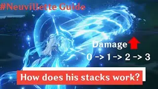 Neuvillette passive stacks comparison | Neuvillette Guide | Genshin Imapct
