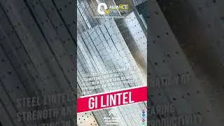 GI Lintel | Galvanized (GI) Lintel - Stainless Steel Lintels | Alliance Group