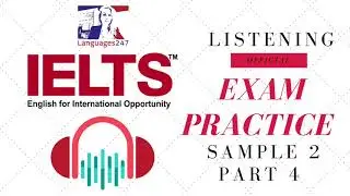IELTS Listening Sample 2 part 4