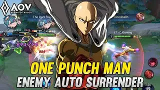 AOV : NEW SKIN RAZ COSPLAY SAITAMA | AOV X ONE PUNCH MAN - ARENA OF VALOR